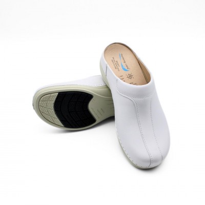 Wash'Go Madrid White Clog