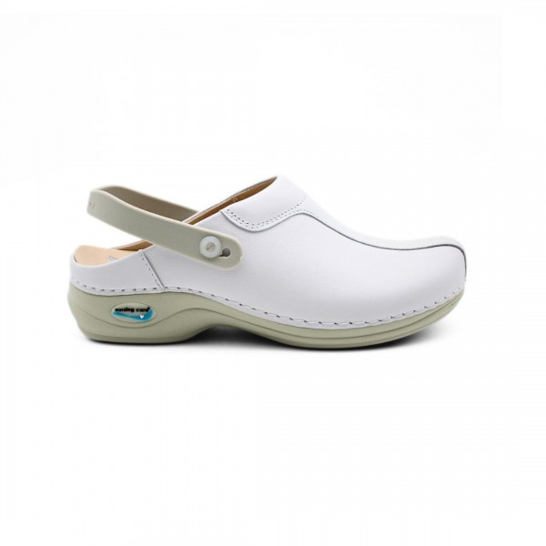 Wash'Go Madrid White with Clip Clog