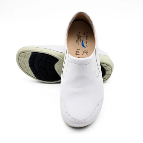 Wash’Go Chaussures de Varsovie Blanches