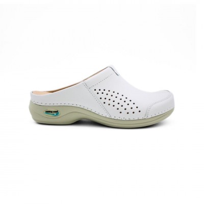 Wash'Go Venice White Clog