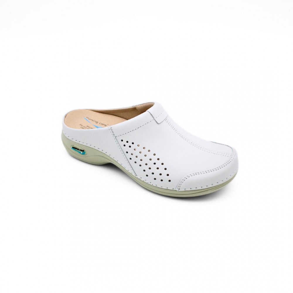 Wash'Go Venice White Clog