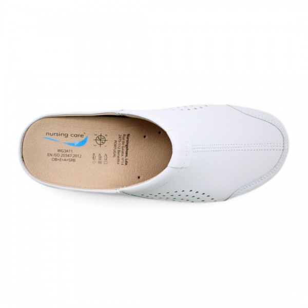 Wash'Go Venice White Clog