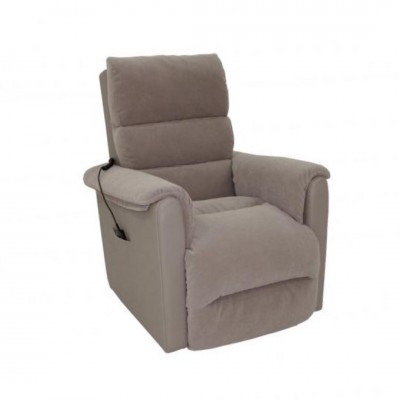 Reclining Armchair Electric Cosy Up Microfiber 1 Motor Invacare