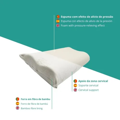 Orthopedic Pillow Comfort ORTHIA Vert