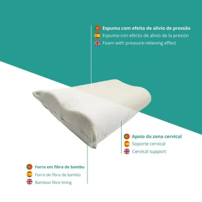 Orthopedic Pillow Comfort ORTHIA Vert