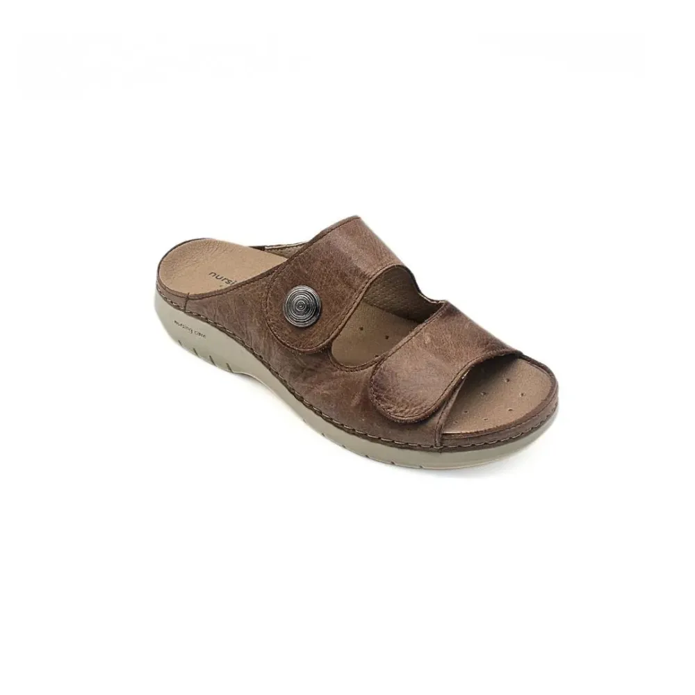Pantoufle Acacia Taupe confortable | Chaussures pour femmes | ® Loja Ortopédica