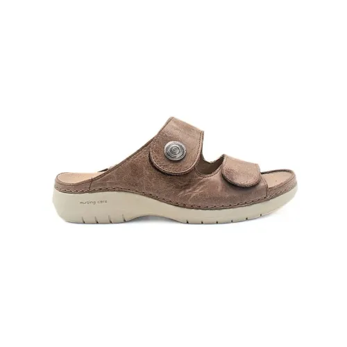 Pantoufle Acacia Taupe confortable | Chaussures pour femmes | ® Loja Ortopédica