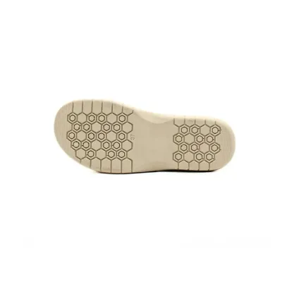 Pantoufle beige en marbre acacia confortable | Chaussures de confort | ® Loja Ortopédica