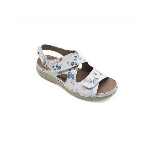 Sandale confortable Camélia Flores | Chaussures pour femmes | ® Loja Ortopédica