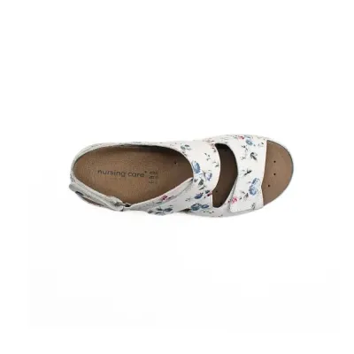 Sandale confortable Camélia Flores | Chaussures pour femmes | ® Loja Ortopédica