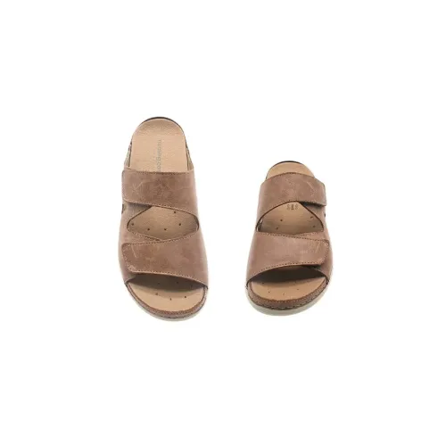 Tongs Cravo Taupe confortables | ® Loja Ortopédica