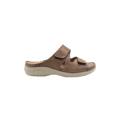 Tongs Cravo Taupe confortables | ® Loja Ortopédica