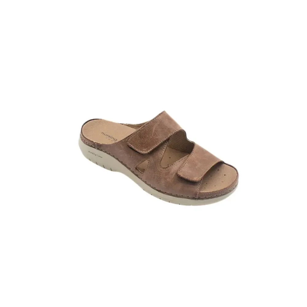 Tongs Cravo Taupe confortables | ® Loja Ortopédica