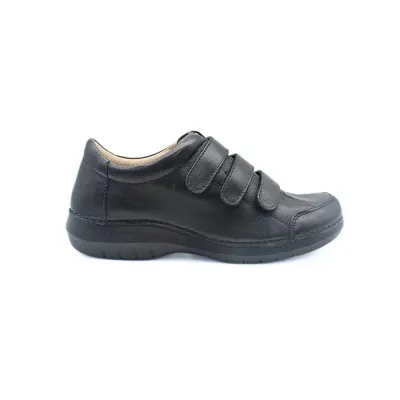 Chaussure noire Jasmine confortable | Chaussures confortables | ® Loja Ortopédica