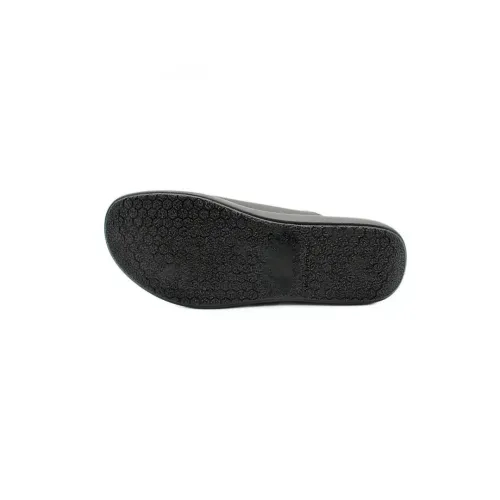 Pantoufle noire Pisa confortable | Chaussures d’été | ® Loja Ortopédica
