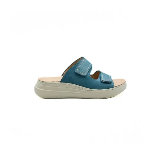 Pantoufle Pisa Blue Confortable | Chaussures d’été | ® Loja Ortopédica