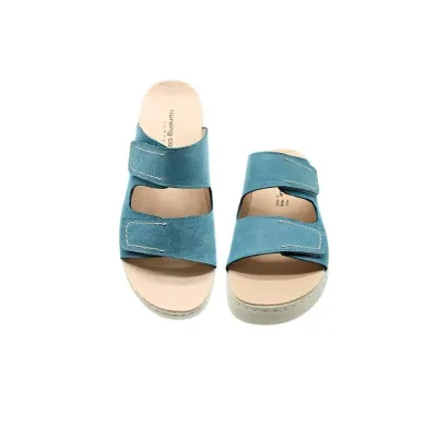 Pantoufle Pisa Blue Confortable | Chaussures d’été | ® Loja Ortopédica