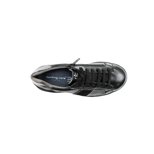 Sneakers Siena confortables noires | Chaussures de confort| ® Loja Ortopédica