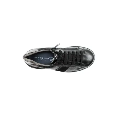 Sneakers Siena confortables noires | Chaussures de confort| ® Loja Ortopédica