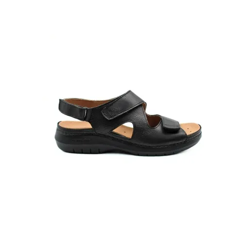 Sandales pour femmes Comfy Camélia Black | Loja Ortopédica