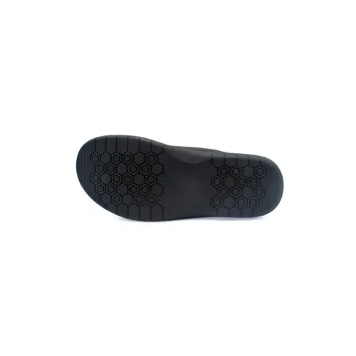 Pantoufle Acacia Noire Confortable pour femmes | ® Loja Ortopédica