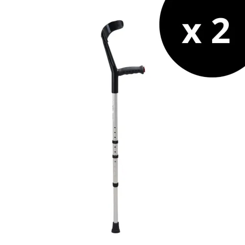 Crutch Soft Grip with Shock Absorber (Pair)