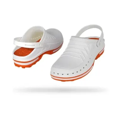 POUNDS of WOCK CLOG 01P-Orange|White