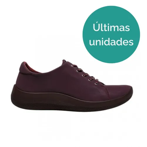 Sapatilha Modelo Daintree Arcopedico Bordeaux | Loja Ortopédica ®