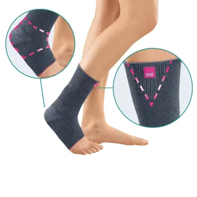 Pied élastique pour tendon d’Achille chimé