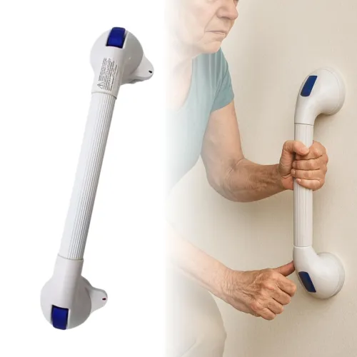 Barre-port WC avec ventouses