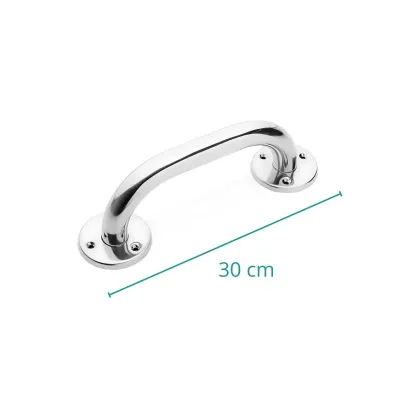 Barre de soutien fixe en acier inoxydable - 30 cm