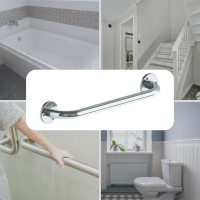 Barre-support fixe en acier inoxydable - 100 cm
