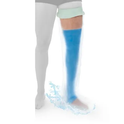 Protège-plâtre imperméable pour jambe - Long