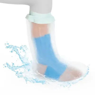 Waterproof Plaster Leg Protector Pediatric - Short