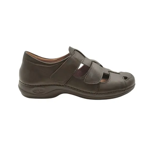 Sandalia Cómoda Comfy Como Hombre Negro | Loja Ortopédica®