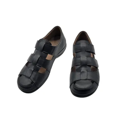 Sandália Homem Comfy Como Preto