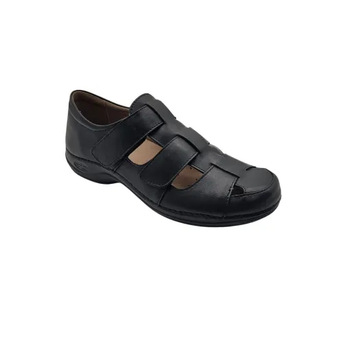 Sandália Homem Comfy Como Preto
