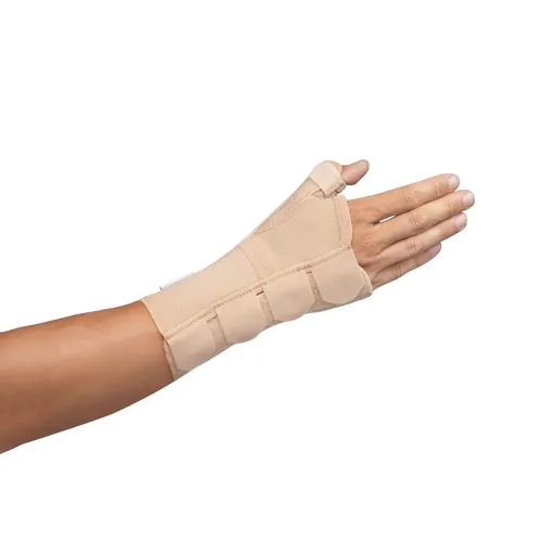 Muñeca Elástica Larga con Férula Palmar y Pulgar 20cm