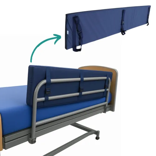 Protège-grille métallique pour lit d’hôpital