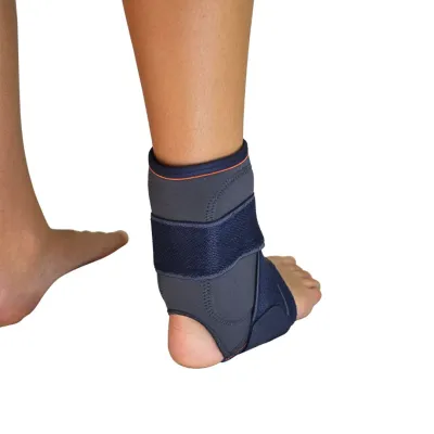 Pied en néoprène avec plaques stabilisatrices