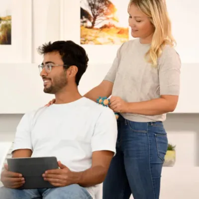 Rouleau ergonomique de massage Ergo-Roller