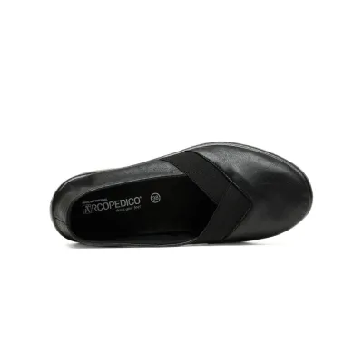 Arcopedico Acadia Black Ballet Flats | Orthopedic Shop