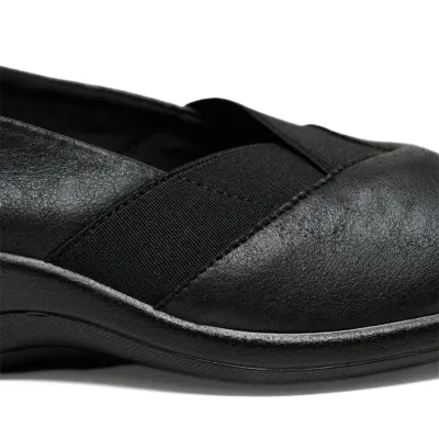 Arcopedico Acadia Black Ballet Flats | Orthopedic Shop