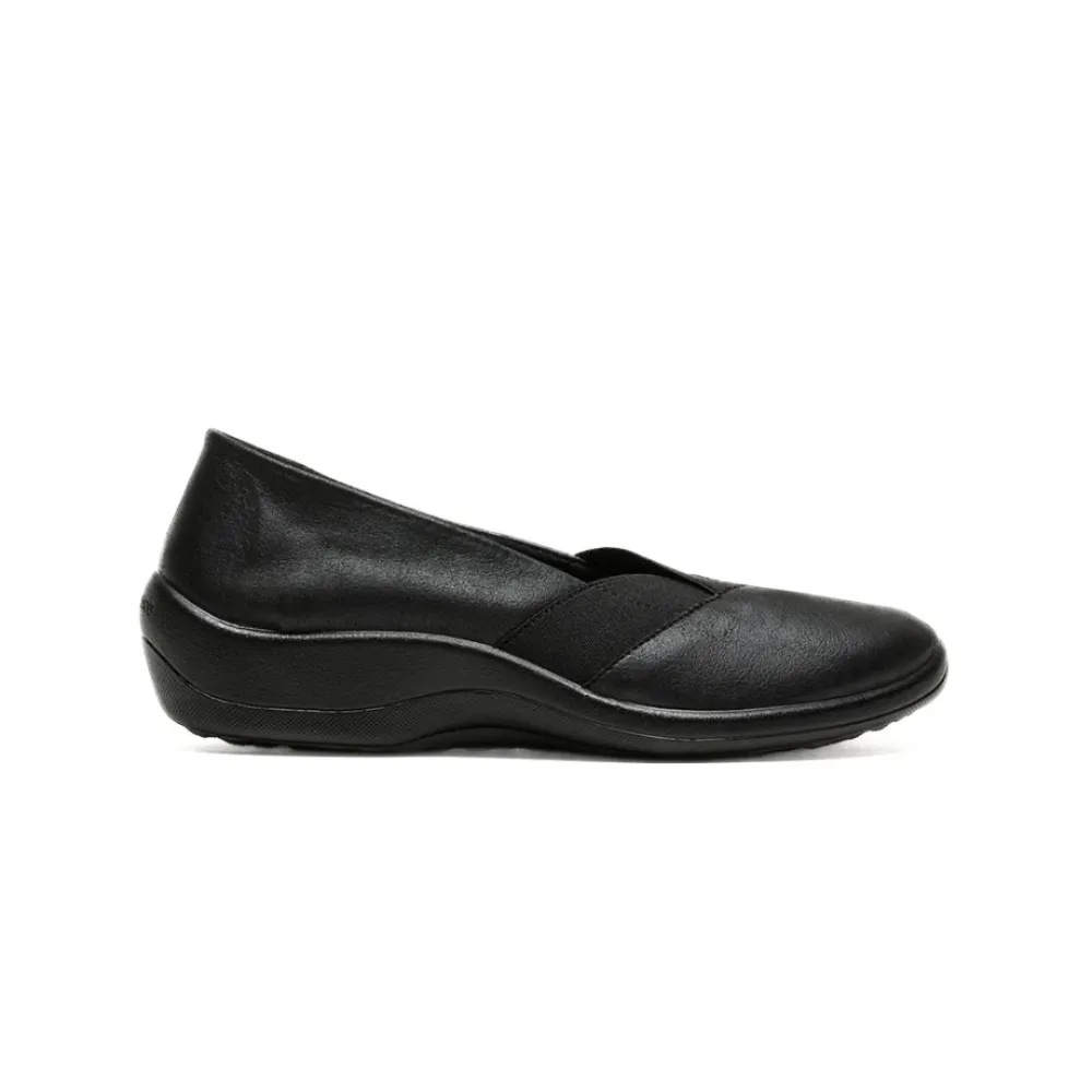Arcopedico Acadia Black Ballet Flats | Orthopedic Shop