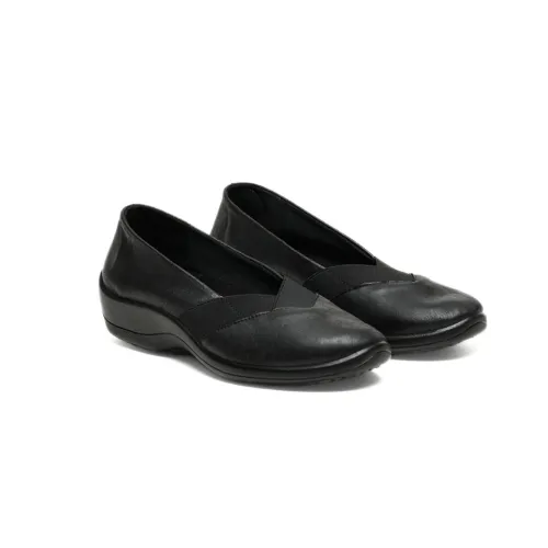 Arcopedico Acadia Black Ballet Flats | Orthopedic Shop