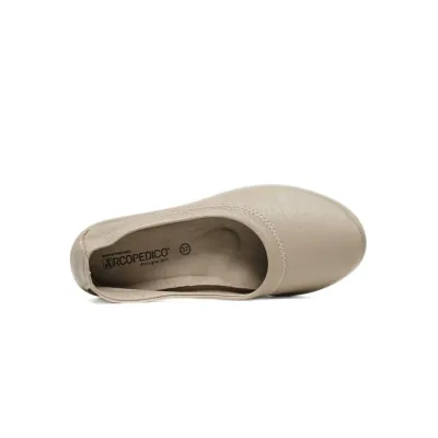 Arcopedico Gauja Beige Ballet Flats | Orthopedic Shop