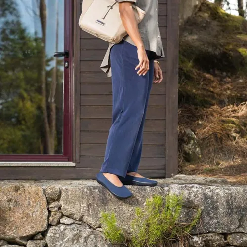 Arcopedico Acari Blue Barefoot Ballet Flats | Orthopedic Shop