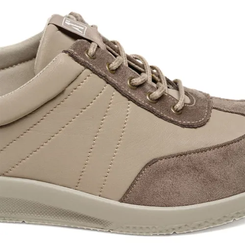 Arcopedico Tjuta Men Beige Sneaker | Orthopedic Shop