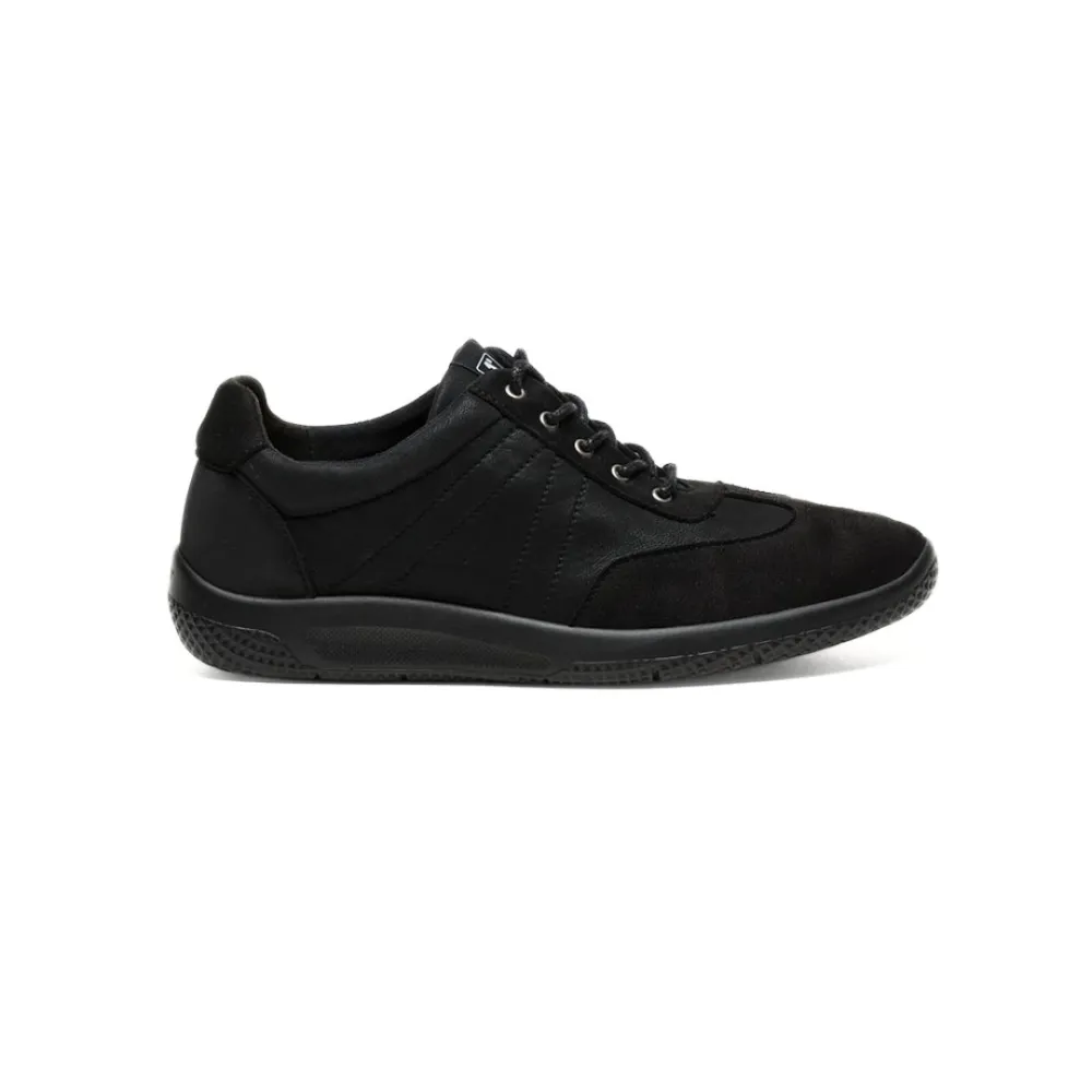 Arcopedico Tjuta Men Black Sneaker | Orthopedic Shop