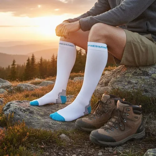 Meias de Compressão Power Socks Sport Support